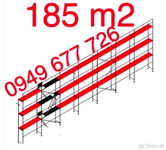 Predám stavebné lešenie certifikovane pozinkované - 13