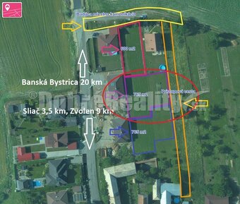 PREDAJ: Veľká Lúka - Záhumnie - pozemok pre rodinný dom, 772 - 13