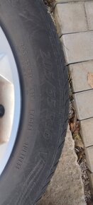 Plechové disky Opel + puklice + letné gumy 205/55 R16 - 13