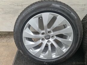 5X112 R18 ALU DISKY AUDI 8,0J ET26 ZIMNE PNEU 225/55 R18 - 13