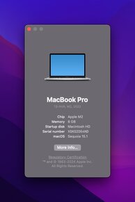 MacBook Pro 13” (2022, M2) – TOP stav, ako nový - 13