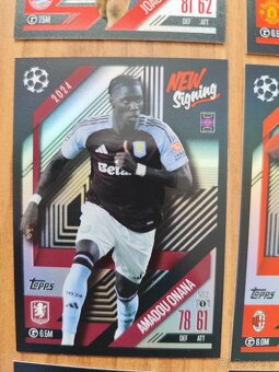 Futbalové kartičky Match Attax 2024/25 - New Signig - 13