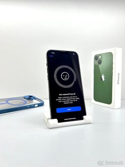 iPhone 13 GREEN ORIGINÁL STAV PRÍSLUŠENSTVO - 13