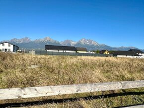 Stavebný pozemok, Mlynica 855m2, výhľad na Vysoké Tatry - 13