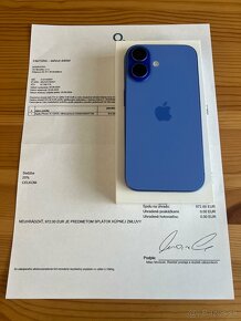 iPhone 16 128 GB Ultramarine - 13