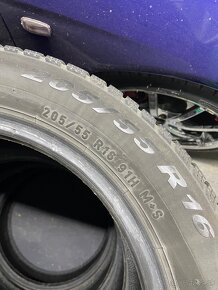 Predám set zimne + letne pneumatiky + disky 205/55r16 - 13