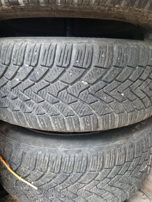 plechove disky 6.5J x16 ET52,5 5x108mm + zimne 205/55 R16 - 13