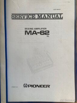 Pioneer MA-62A mixing amplifier - 13