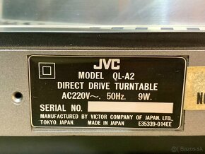 Rezervovane do 22.11.  JVC QL-A2 … Gramofon (Direct drive) - 13