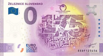 0 € / 0 euro souvenir bankovky 2023 - 13