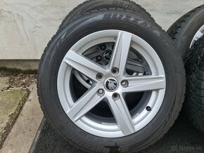 5X112 R16 +ZIMNE PNEU 205/55 R16 BRIDGESTONE - 13