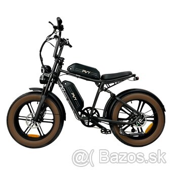 Štýlový fat ebike PVY,20x4..0",1000W,30Ah 1440Wh,50km/h,200 - 13