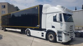 Iveco S-WAY 420 + KRONE skriňový náves - 13