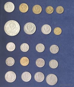Zbierka svetových mincí - po kusoch -Ázia,Amerika,Afrika,Eur - 13