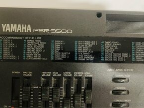 Predam Yamaha PSR-3500 Portatone Keyboard - 13