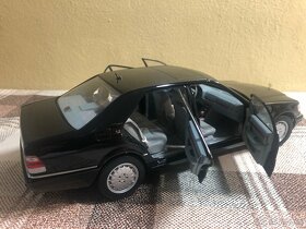 1:18 - MERCEDES-BENZ S600 -W140- NOREV HQ - BLACK - 13