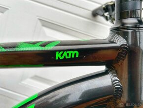 Bicykel GHOST KATO 4.9 NIGHT BLACK / RIOT GREEN 27,5 / M / - 13