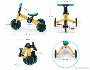 Skladacia trojkolka Kinderkraft 4TRIKE - 13