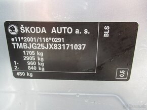 ŠKODA FABIA COMBI 1,9TDI 77kw KLimatronic ESP 2008 - 13