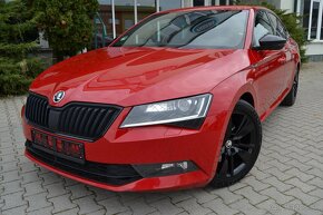 ŠKODA SUPERB III 2.0 TDI SPORTLINE, NAVI, KOŽA,R18, TOP STAV - 13