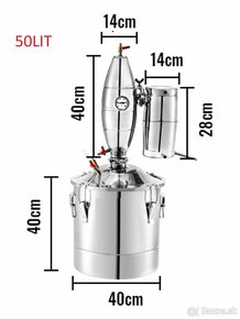 Domáca pálenica-liehovar-destilátor-destilačný prístroj - 13