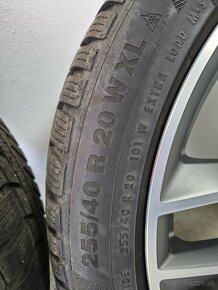 Originál Alu disky AUDI R20 - zimná sada 255/40 R20 - 13