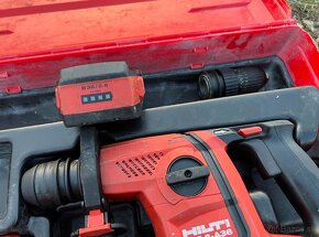 Hilti TE 6-A36 vŕtacie kladivo, 2x batéria, nabíjačka, kufor - 13