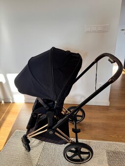 Cybex Priam Rosegold Deep Black trojkombinácia - 13