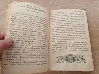 Kalendár HSĽS Hlinkovej slovenskej ľudovej strany 1945 - 13