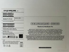 Apple MacBook Pro M1 Pro 16" CZ -16/512 - záruka do 07/2026 - 13
