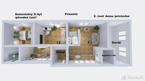 2 bytové jednotky: Rozľahlý rodinný dom s viacerými možnosťa - 13