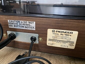 Pioneer PL12D MKii  - STAV NOVÉHO PRÍSTROJA - 13