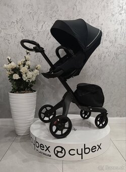 TROJKOMBINÁCIA NAJNOVŠÍ STOKKE XPLORY X ALL BLACK - 13