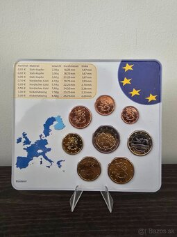 BU sady eurominci, euro mince 1 cent- 2€ nie PROOF - 13