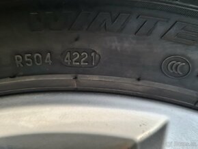 zimná sada GOLF 5x112 r17 + pneu PIRELLI 205/50r17 - 13