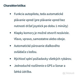 Zavážacia loďka s GPS (BOATMAN ACTOR PLUS GPS) - 13