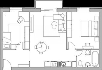 3 izbový byt  (68 m²) B103 na prízemí v NOVOSTAVBE, Kolárovo - 13