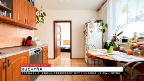 Prerobený 4 izbový byt, Hlboká, Nitra + 3D - 13