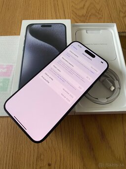 iPhone 15 Pro Max 256 gb Blue Titanium v záruke - 13