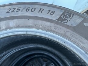 PREDÁM 4 kusy zimné pneumatiky MICHELIN 225/60 R18 104H SUV - 13