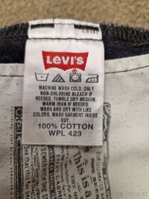 Pánské džíny Levi's 501 W34 L34 n204 - 13