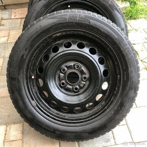 Plechové disky a pneumatiky 205/55 R16 - 13