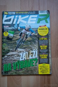 Staršie časopisy Biker (18x) a Cyklomag (3x) 2010-2016 - 13