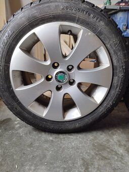 5x112 R16 zimný set 205/55 R16 ALU Disky - 13