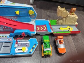 Tlapková Patrola - Paw Patrol Transporter dráha 2v1 - 13