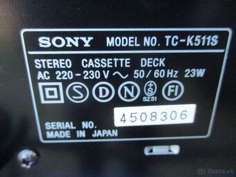 Sony TC-K511S - 13