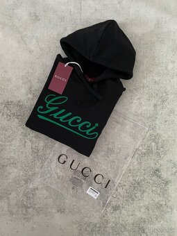 Pánska, čierna mikina GUCCI - 13