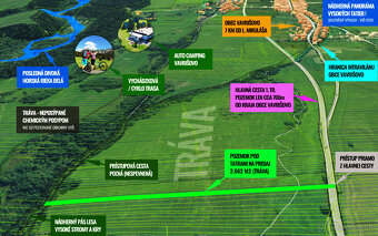 2662m2 POZEMOK Liptov – TATRY 700m od OBCE, pri CESTE - 13