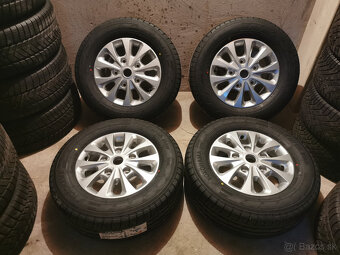 NOVÉ - Ford Transit - originál 16" alu s letnými pneu DOT 2 - 13