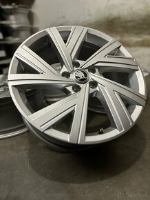 Hliníkové disky 5x112 R18 VW Bergamo - Golf , nejazdené - 13